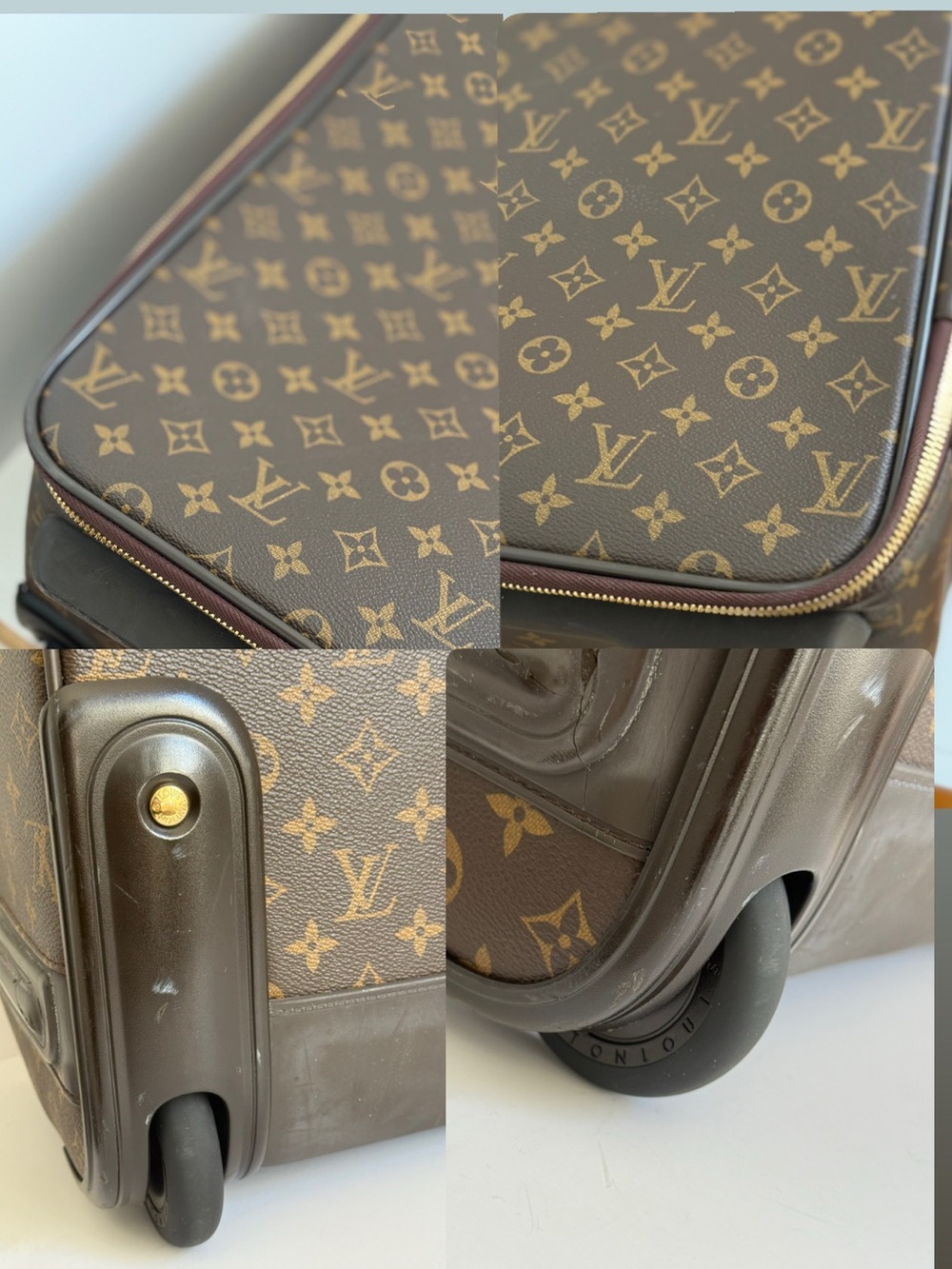 Louis Vuitton Pegase 65 Monogram Rolling Luggage 💫 - Picture 17 of 17